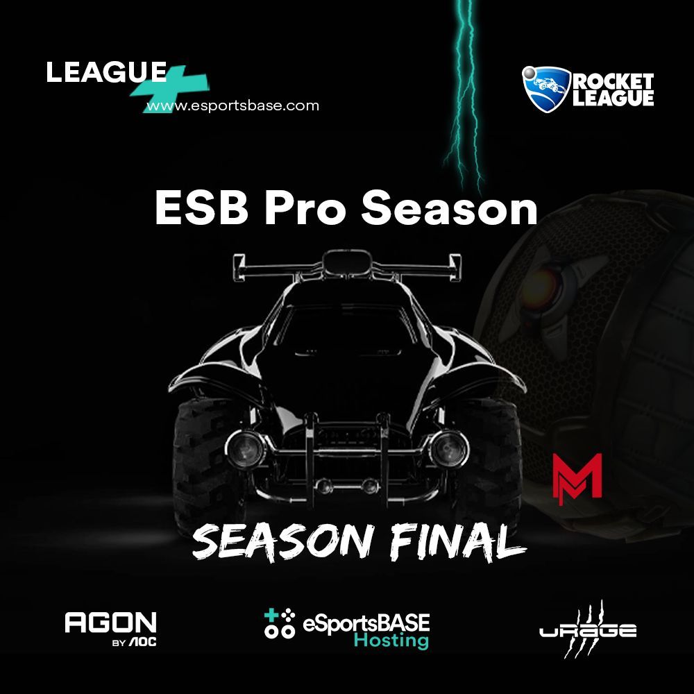 🔴  SEASON FINAL 🔴 
Der letzte Spieltag unserer ESB Pro Season I startet heute um 19 Uhr.
Die Liveübertragung wird von unserem Caster mucki_tv  begleitet. 
#esportsbase #rocketleague #seasonfinal #cast