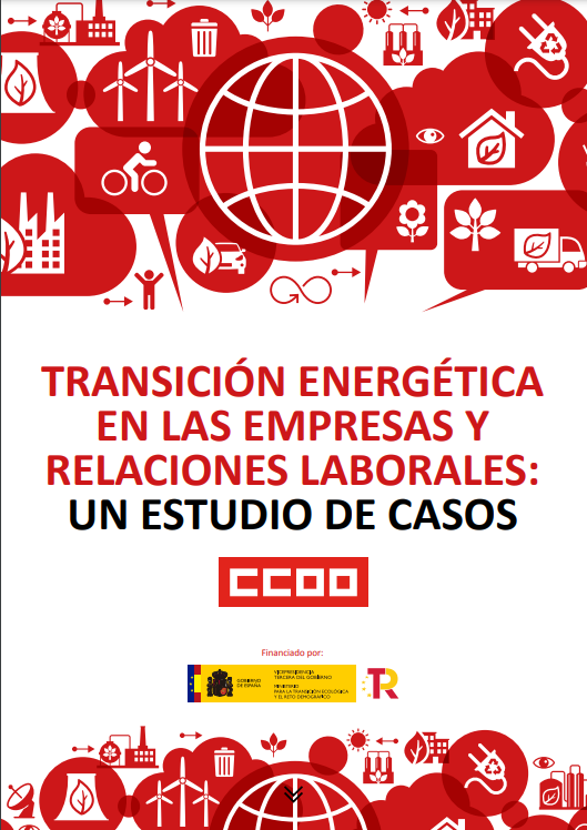 AzaharaMerino's tweet photo. ‼️Publicamos @CCOO un informe sobre la transición energética en las empresas, analizando:

🔹Desarrollo del proceso de transición energética 
🔹Impactos laborales
🔹Participación de sindicatos

👇
https://t.co/vp97CTzk89 https://t.co/b4euPpQOr9