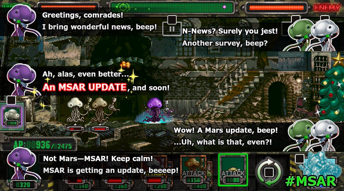 METALSLUG_JP's tweet photo. 【METAL SLUG ATTACK RELOADED  絶賛発売中！】
アップデート準備中です！
お楽しみに！
#MSA #メタルスラッグアタック #MSAR #メタルスラッグアタックリローデッド https://t.co/WXWa77cH10