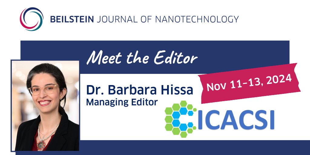 Beilstein-Institut @beilstein-institut.bsky.social (@beilsteininst) on Twitter photo 📢 This week, from Monday to Wednesday, our Managing Editor Dr. <a href="/BarbaraHissa/">Barbara Hissa - @barbarahissa.bsky.social</a> visits the 1st International Conference on Advances in Carbon Science and Innovation (#ICACSI) in Sydney, Australia 🇦🇺.
➡️ beilstein-journals.org/bjnano/news/3V…
#EDITOURS #BJNANO 💎 🔓
<a href="/Carbon_Science/">ARC COE for Carbon Science & Innovation</a> <a href="/arc_gov_au/">Australian Research Council</a> 📢 This week, from Monday to Wednesday, our Managing Editor Dr. <a href="/BarbaraHissa/">Barbara Hissa - @barbarahissa.bsky.social</a> visits the 1st International Conference on Advances in Carbon Science and Innovation (#ICACSI) in Sydney, Australia 🇦🇺.
➡️ beilstein-journals.org/bjnano/news/3V…
#EDITOURS #BJNANO 💎 🔓
<a href="/Carbon_Science/">ARC COE for Carbon Science & Innovation</a> <a href="/arc_gov_au/">Australian Research Council</a>