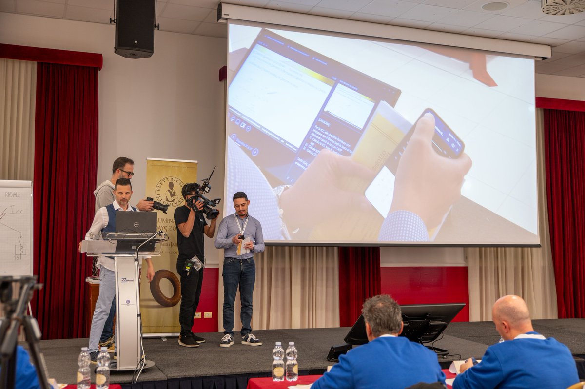 egal_net's tweet image. The official photos of the event #IlluminationDays2024 in which I presented with Alessio Piamonti the new calculation &quot;Protection of the cable from short circuit&quot;.
Bologna, October 11 and 12.

#EgalNet #ElectricalCalculations #IlluminationDays #ElettricistiIlluminati