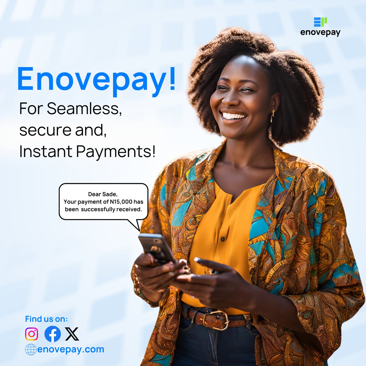 Enovepay tweet media