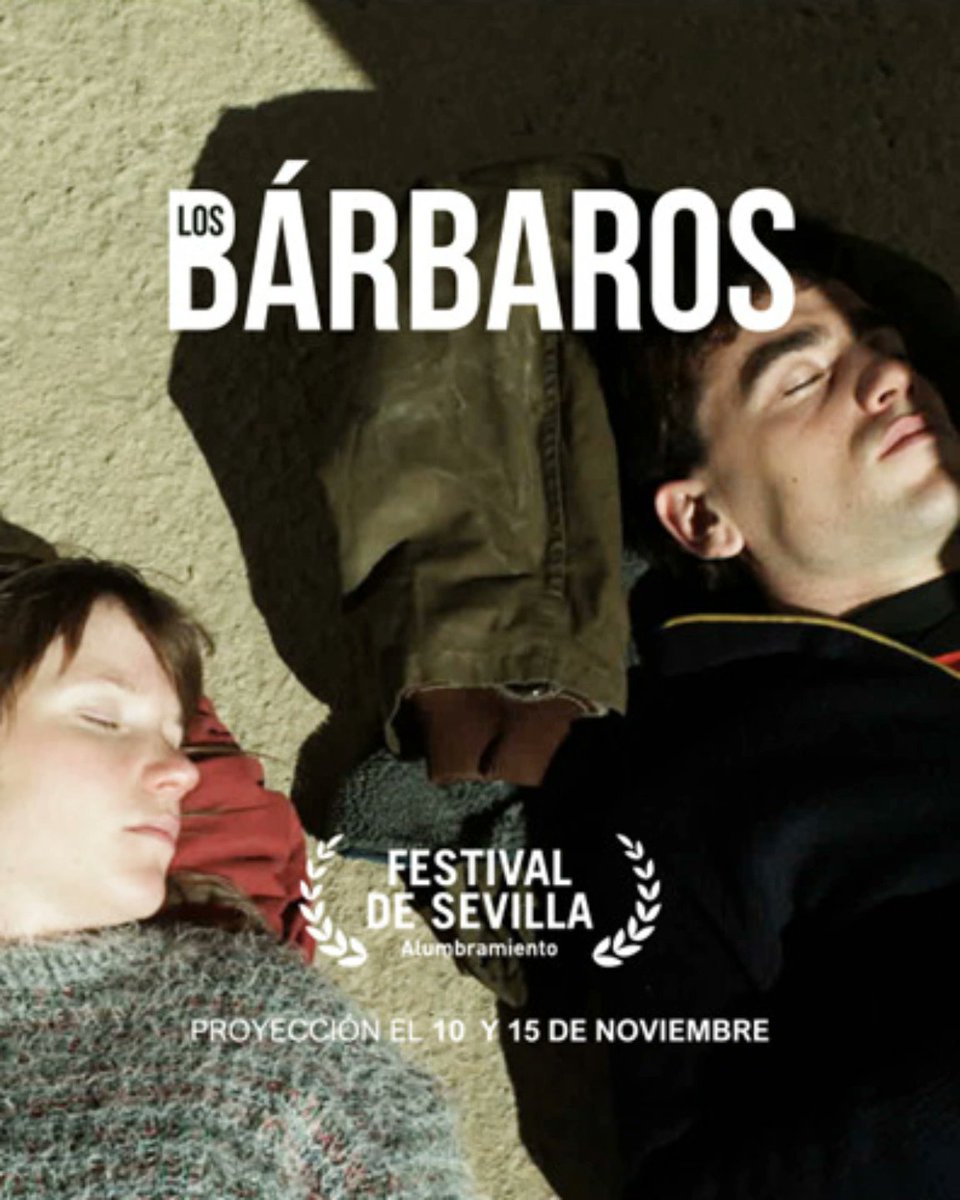 mario madueño (@mariomadueno) on Twitter photo El domingo aterrizamos en <a href="/festivalsevilla/">Festival Sevilla</a> con 'Los bárbaros', dirigida por Javier Barbero y Martín Guerra.
Protagonizada por <a href="/alexmonner/">Àlex Monner</a> <a href="/jobmansilla/">Job Mansilla</a> Eliza Rycembel y <a href="/gretafernandezb/">Greta Fernandez</a>.
Con apoyo <a href="/ibermedia/">Programa Ibermedia</a> <a href="/CulturaCMadrid/">Cultura▪️Comunidad de Madrid</a> <a href="/MADRID/">Ayuntamiento Madrid</a>, participación <a href="/rtve/">RTVE</a> y financiación de <a href="/CREASGR/">CREA SGR</a> El domingo aterrizamos en <a href="/festivalsevilla/">Festival Sevilla</a> con 'Los bárbaros', dirigida por Javier Barbero y Martín Guerra.
Protagonizada por <a href="/alexmonner/">Àlex Monner</a> <a href="/jobmansilla/">Job Mansilla</a> Eliza Rycembel y <a href="/gretafernandezb/">Greta Fernandez</a>.
Con apoyo <a href="/ibermedia/">Programa Ibermedia</a> <a href="/CulturaCMadrid/">Cultura▪️Comunidad de Madrid</a> <a href="/MADRID/">Ayuntamiento Madrid</a>, participación <a href="/rtve/">RTVE</a> y financiación de <a href="/CREASGR/">CREA SGR</a>