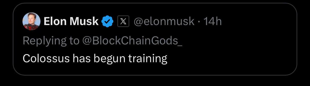 $COLOSSUS has begun trading 
<a href="/ColossusCTO/">COLOSSUS AI</a>

0x9800cbf209bee9377b496a3d67abf9b524b7448d