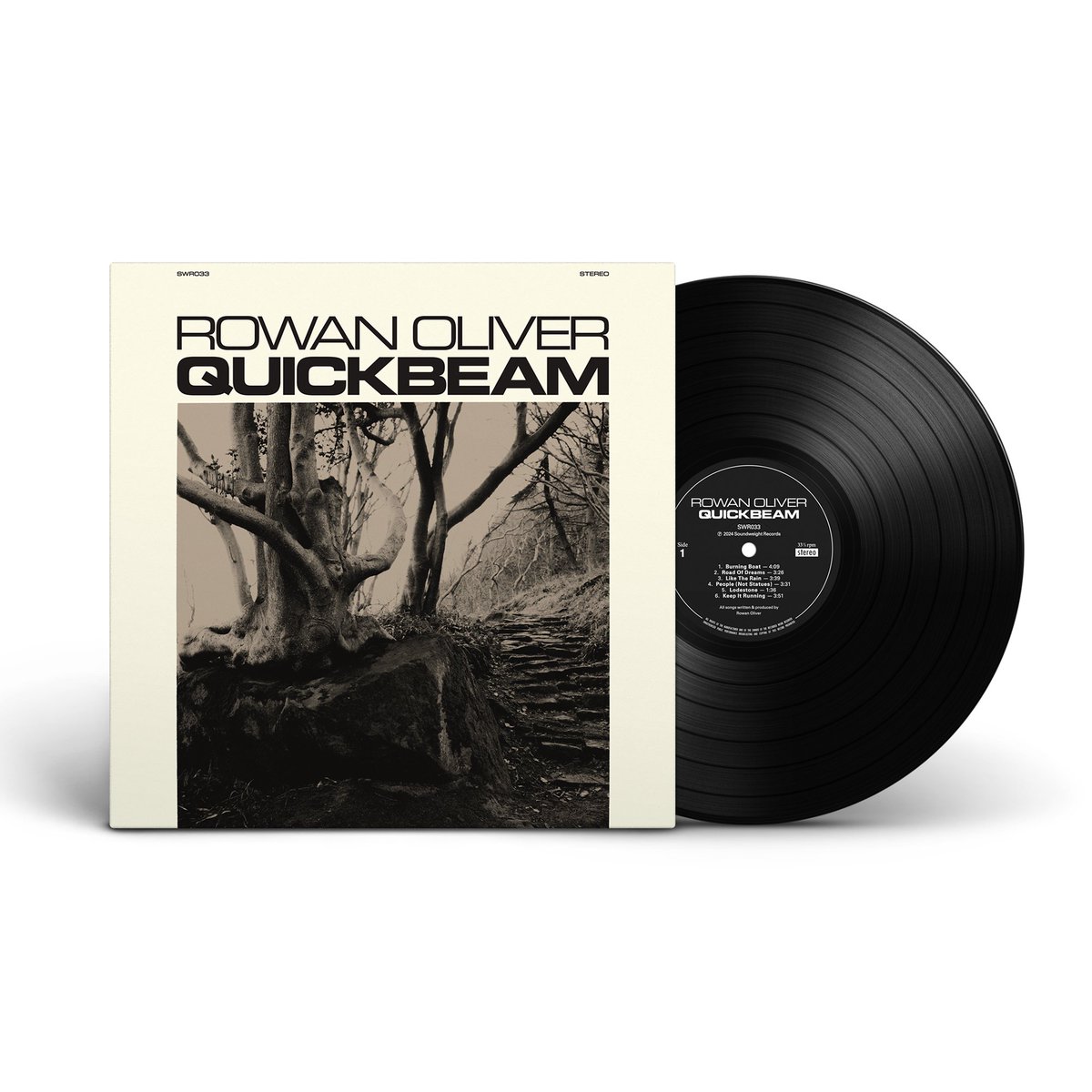 Pre Orders for the forthcoming LP 'Quickbeam' by Rowan Oliver will go live this Sunday at 18.00