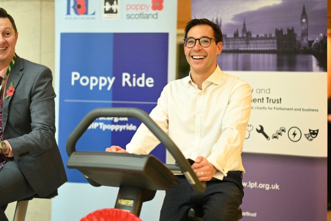 tonyvaughanMP's tweet photo. I was very glad to come fourth on the men's leadership board for the #IPTPoppyRide yesterday morning - I managed 2.82km!
Raising awareness and funds for the #poppyappeal with activities like this is very important and I'm proud to be doing my bit. https://t.co/iJqOWV9uI7