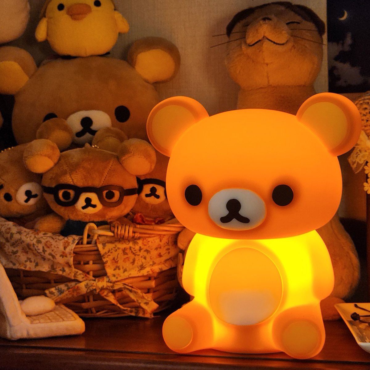 CU 리락쿠마 무드등 ʕ•㉦•ʔ✨️