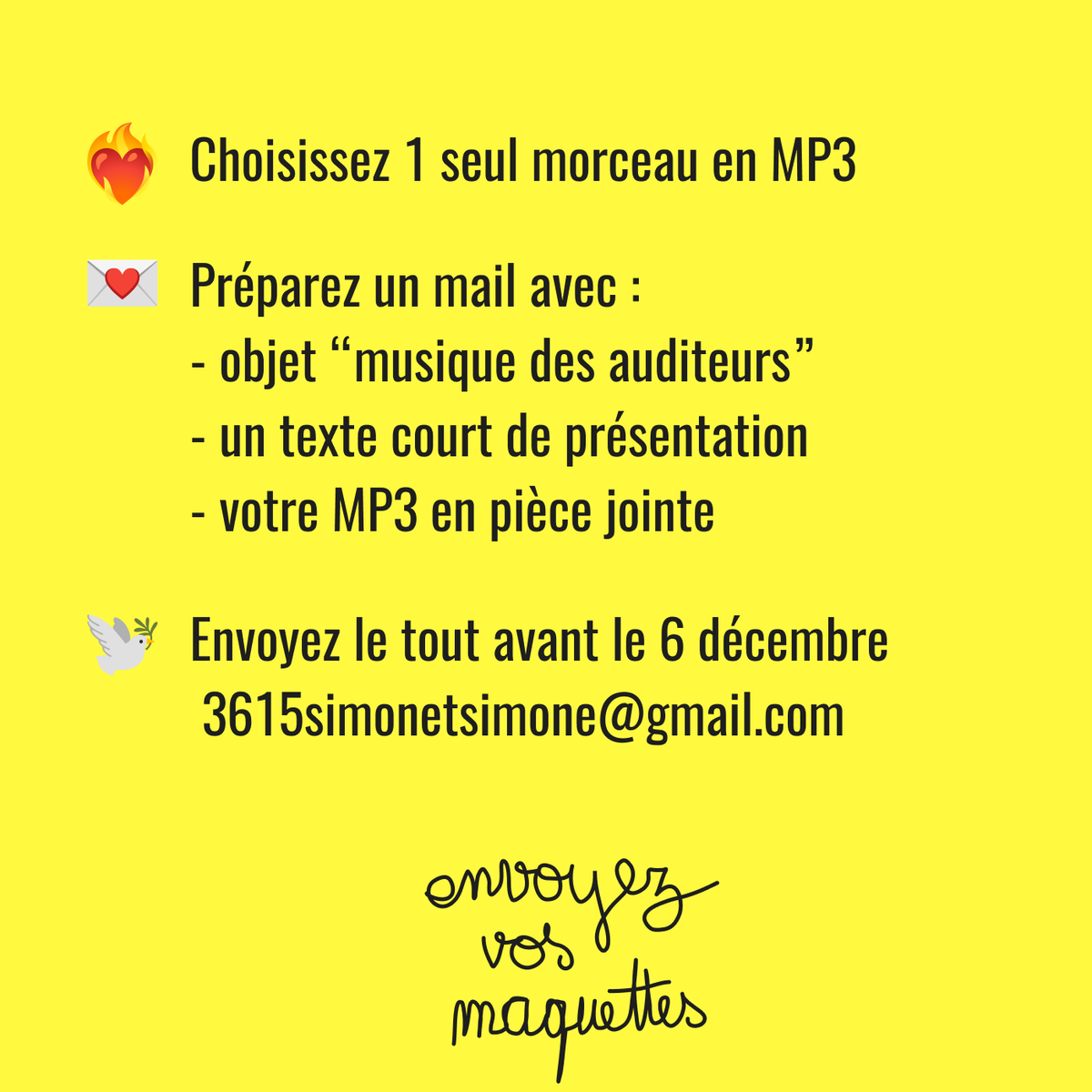 C'est le meilleur moment de l'année pour les ramos qui font des "blip blop" avec des synthé et des "grat grat" avec des guitares

Partagez votre musique avec vos camarades ramos 🫶