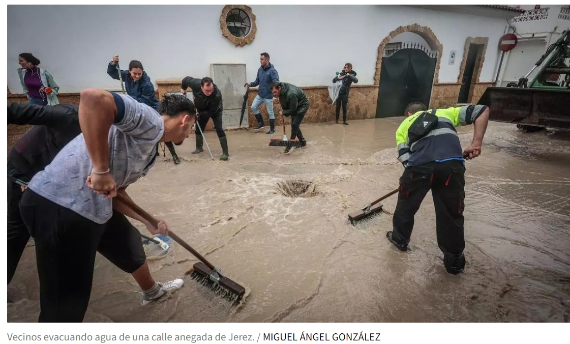 El presidente Juanma Moreno del PP le dará una paguita de 3,5 millones de euros al cantante ultraderechista José Manuel Soto para su chiringuito de El Rocío. Mientras, la ayuda de la Junta para los daños de la Dana en Jerez será de 80.850€, 43 veces menos. Vergüenza.
