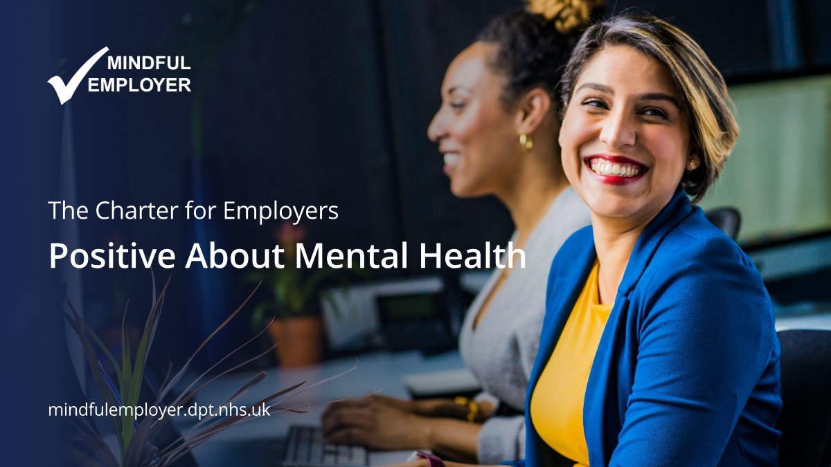 Mindful Employer (@mindfulemployuk) on Twitter photo We're pleased to welcome the following organisations to the Charter for Employers Positive About Mental Health.
β’ <a href="/RoyalAcadMusic/">Royal Academy of Music</a>
β’ <a href="/SwindonCouncil/">Swindon Borough Council</a>
β’ <a href="/portsmouthuni/">University of Portsmouth</a>
Learn more over on our website: mindfulemployer.dpt.nhs.uk/our-charter
#MindfulEmployer #MentalHealth #WorkplaceWellbeing We're pleased to welcome the following organisations to the Charter for Employers Positive About Mental Health.
β’ <a href="/RoyalAcadMusic/">Royal Academy of Music</a>
β’ <a href="/SwindonCouncil/">Swindon Borough Council</a>
β’ <a href="/portsmouthuni/">University of Portsmouth</a>
Learn more over on our website: mindfulemployer.dpt.nhs.uk/our-charter
#MindfulEmployer #MentalHealth #WorkplaceWellbeing
