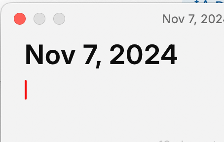 justgregb's tweet photo. @samuelkraft Is it possible to add a line break somehow and put the cursor on the next line right away? 

I tried a couple of things, but failed. https://t.co/2LNA0ztgMb