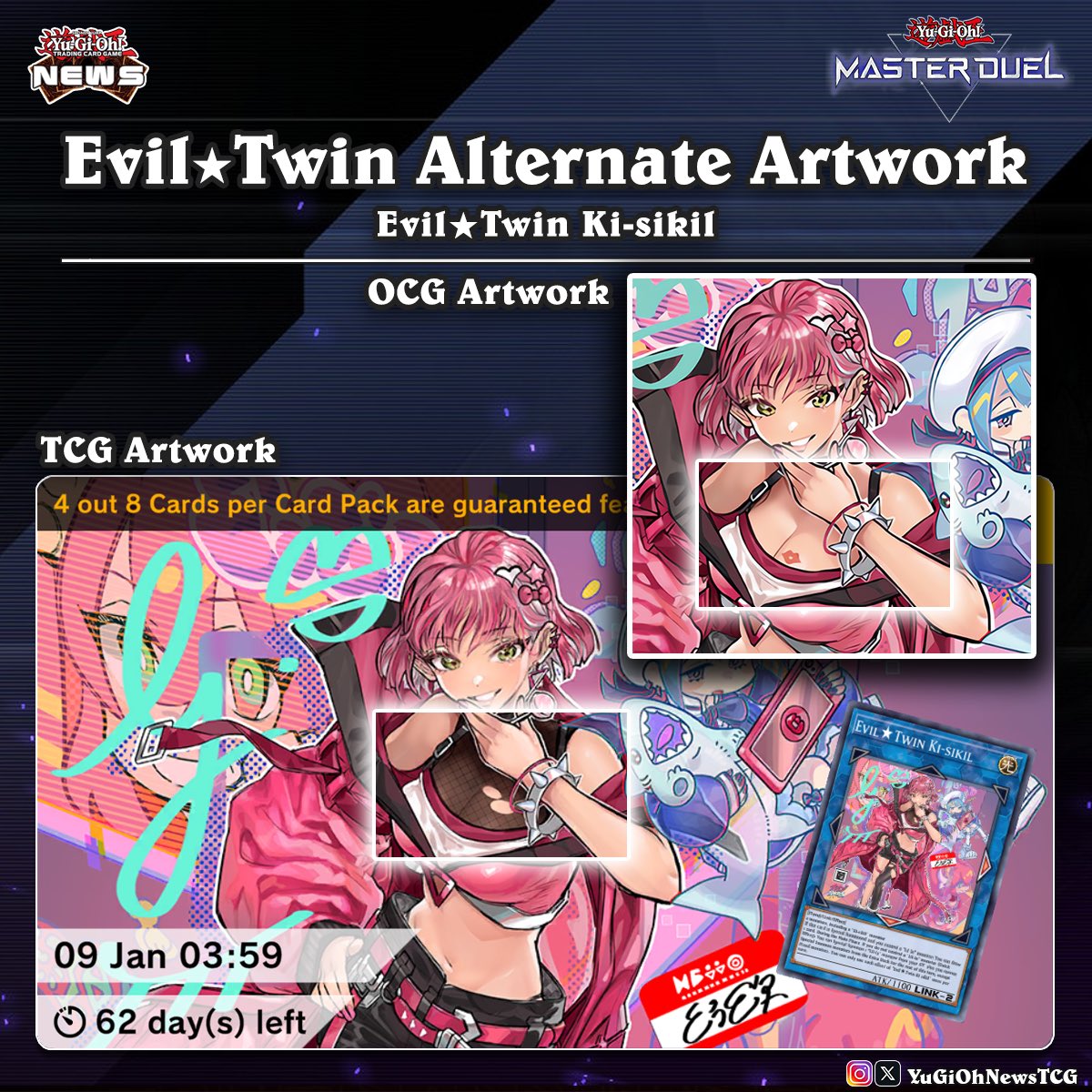 evil twins yugioh cards Yugioh Evil Twin Ki-Sikil GEIM-EN015 1st Edition Ultra Rare Near Mint main image 1