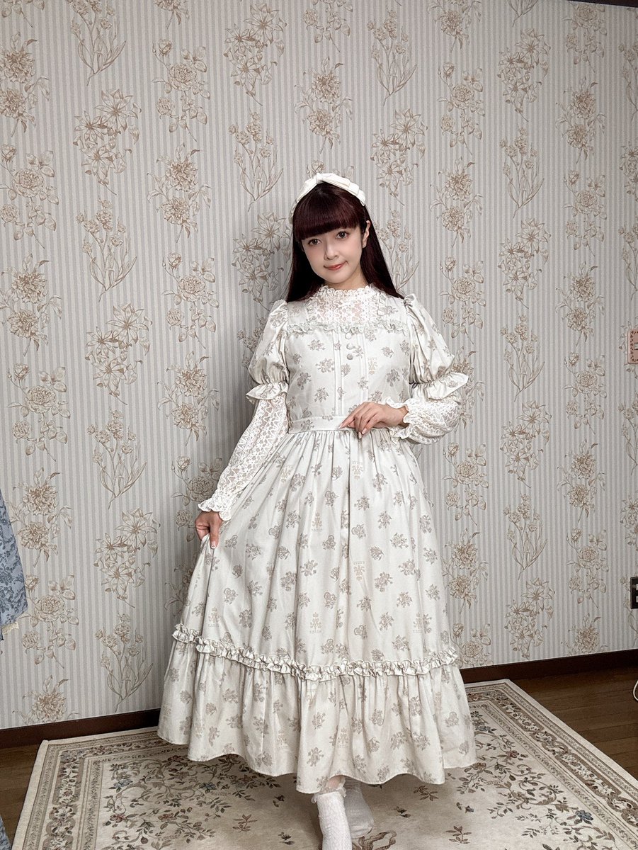 Alcali 青木美沙子 猫プリント　ワンピース 半袖 青木美沙子💕Aoki Misako on X