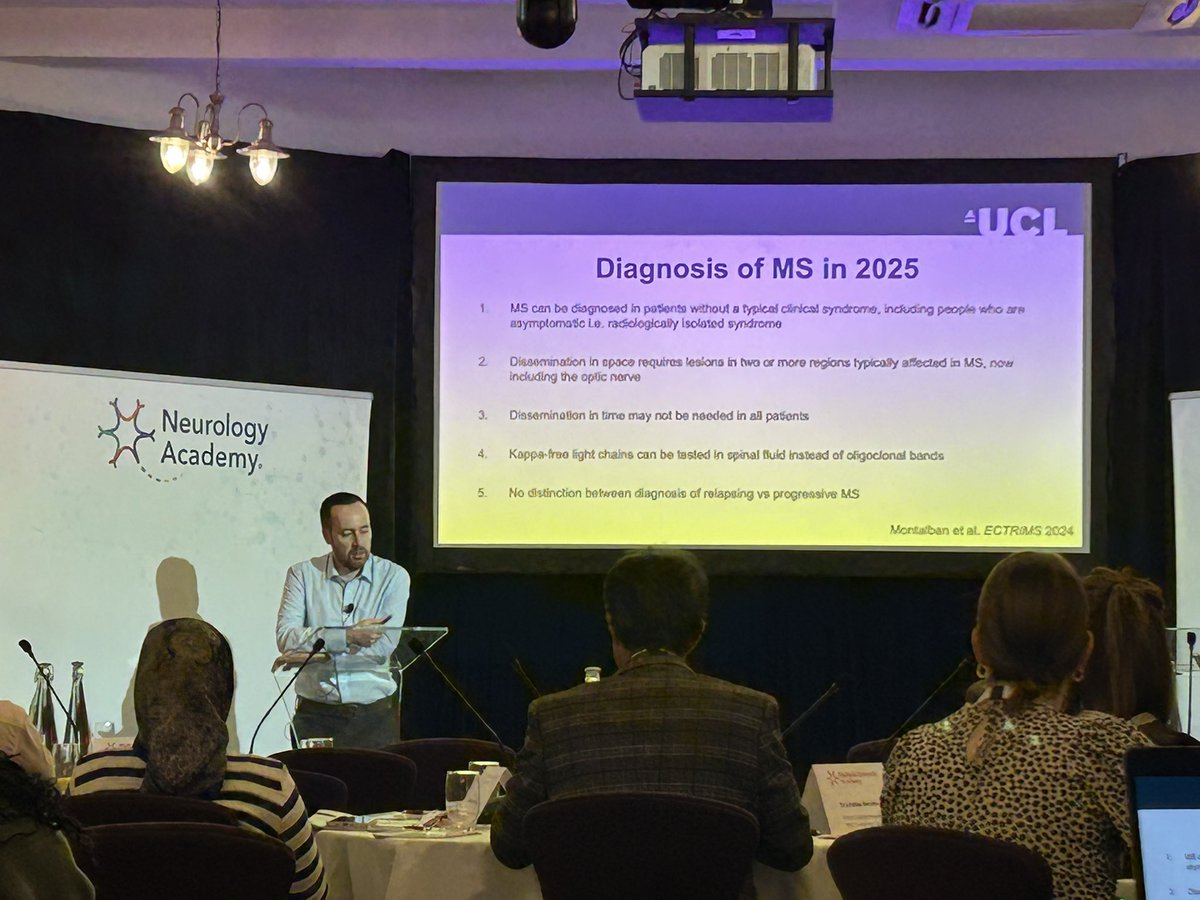 Back in Sheffield for #MSacademy foundation MasterClass 2nd module. Listening to <a href="/DrWBRO/">Wallace Brownlee</a> updates since May. Looking forward to #delegate #posterprojects this afternoon, seeing a few of our #endorsers 
&amp; many excellent #speakers #topics <a href="/MSUK6/">MS-UK - Multiple Sclerosis Charity</a> <a href="/MS_Together_/">MS Together</a> <a href="/OvercomingMS/">Overcoming MS</a>