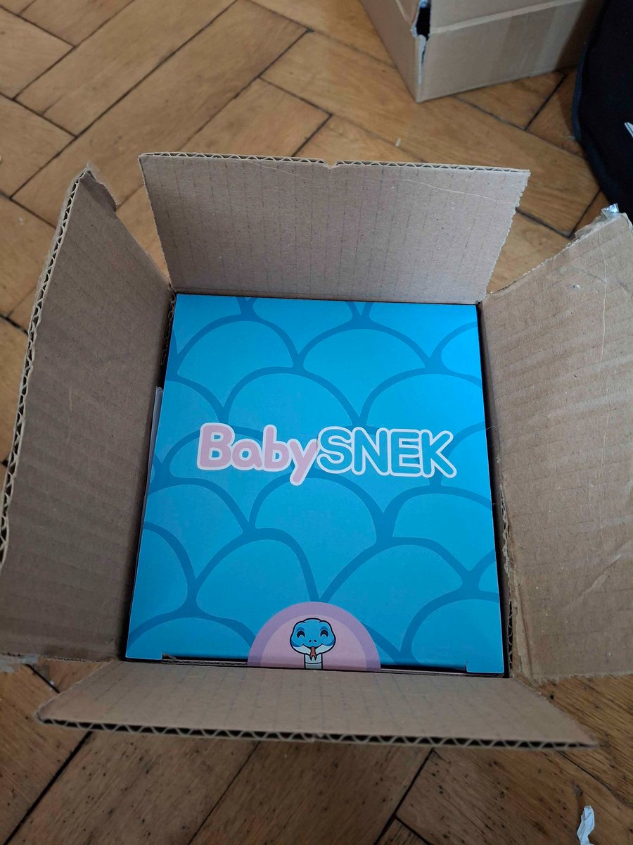 Another team plushie has been delivered to it's rightful owner, congratulations Zero, many blessings and thank you for all you are doing for #BabySNEK 

Slowly slowly we are priming for the big release 🤭🥚🐍

#Brand #Cardano
