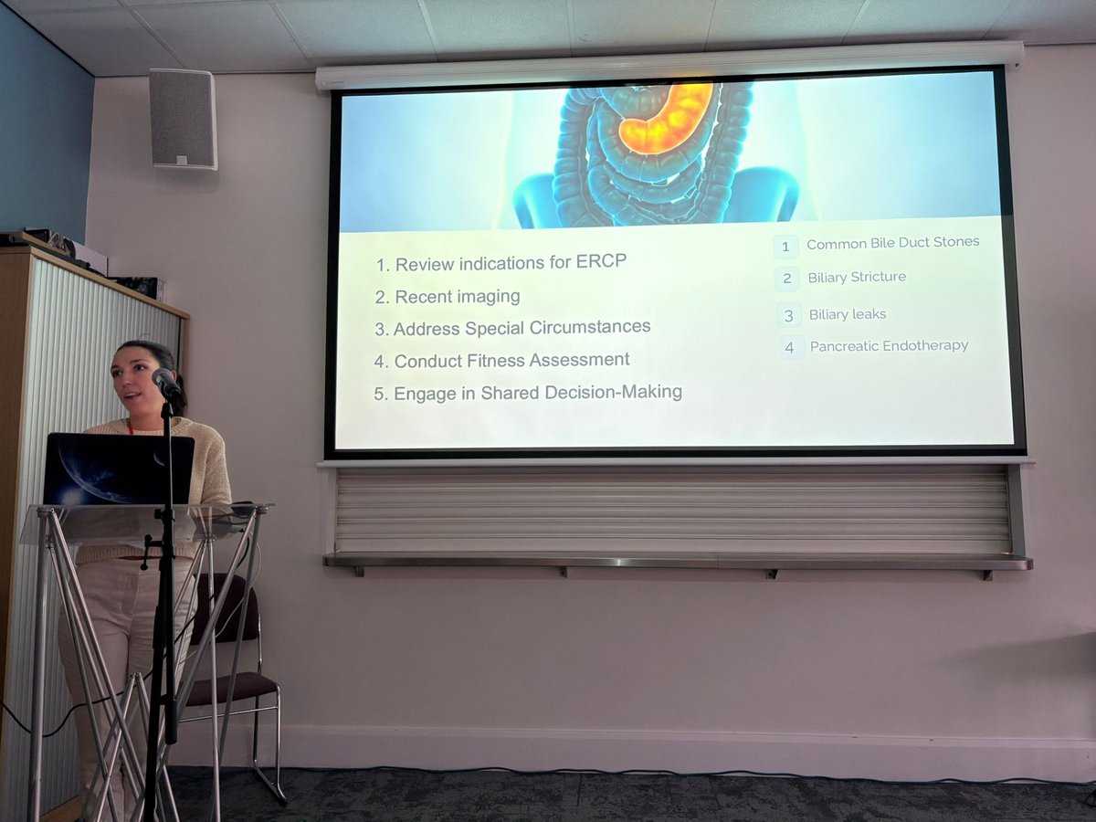 Massive thanks to Bharat Paranandi and tACP Ana for their very interesting talks on Advanced Endoscopy and the available approaches to intervention #ACPsurgLeeds