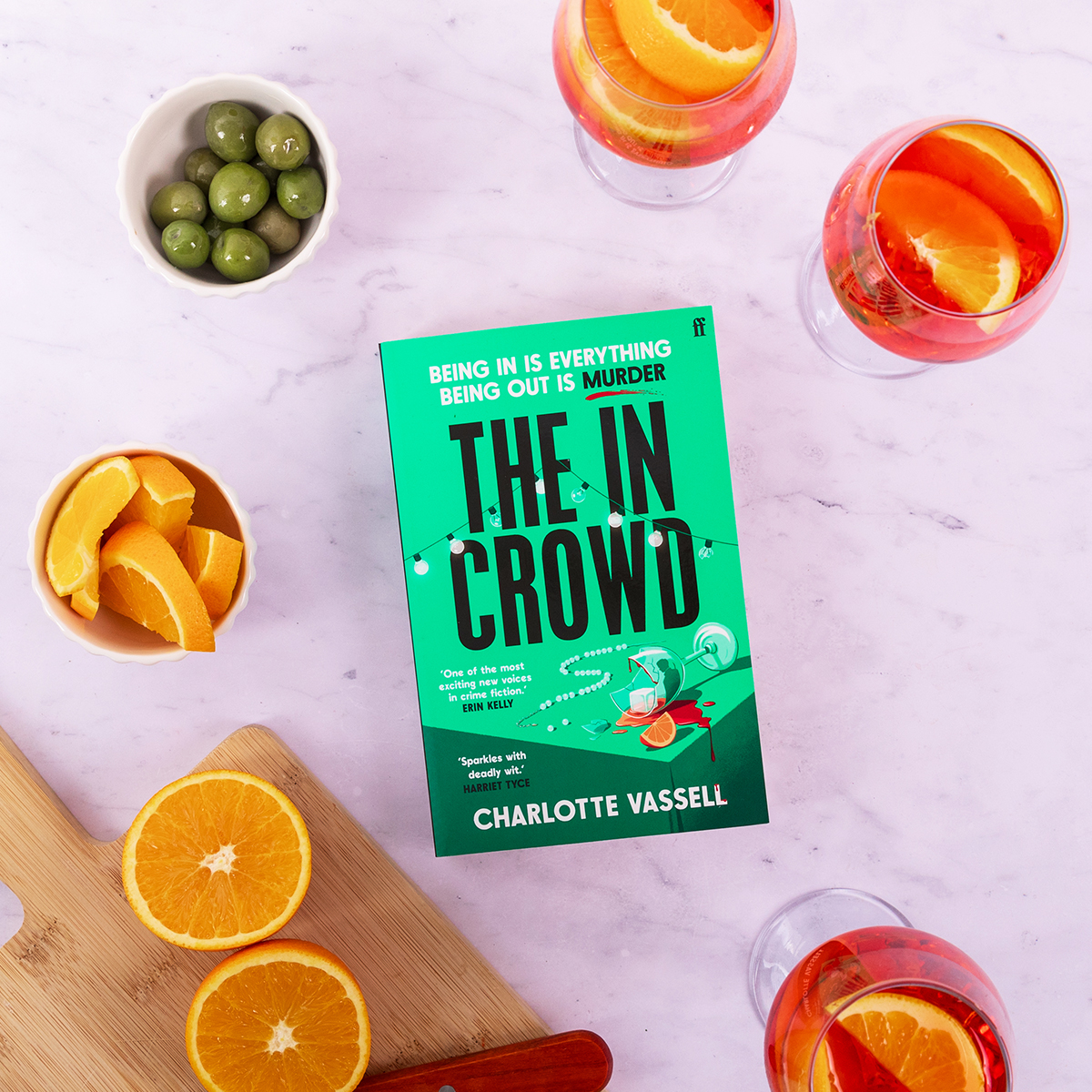 'Vassell is certainly an author to watch. An excellent, astutely told mystery.' ⭐⭐⭐⭐⭐ Reader Review

@CharlotteVass17 is back with another addictive whodunnit, The In Crowd. Out today in paperback 🥂
