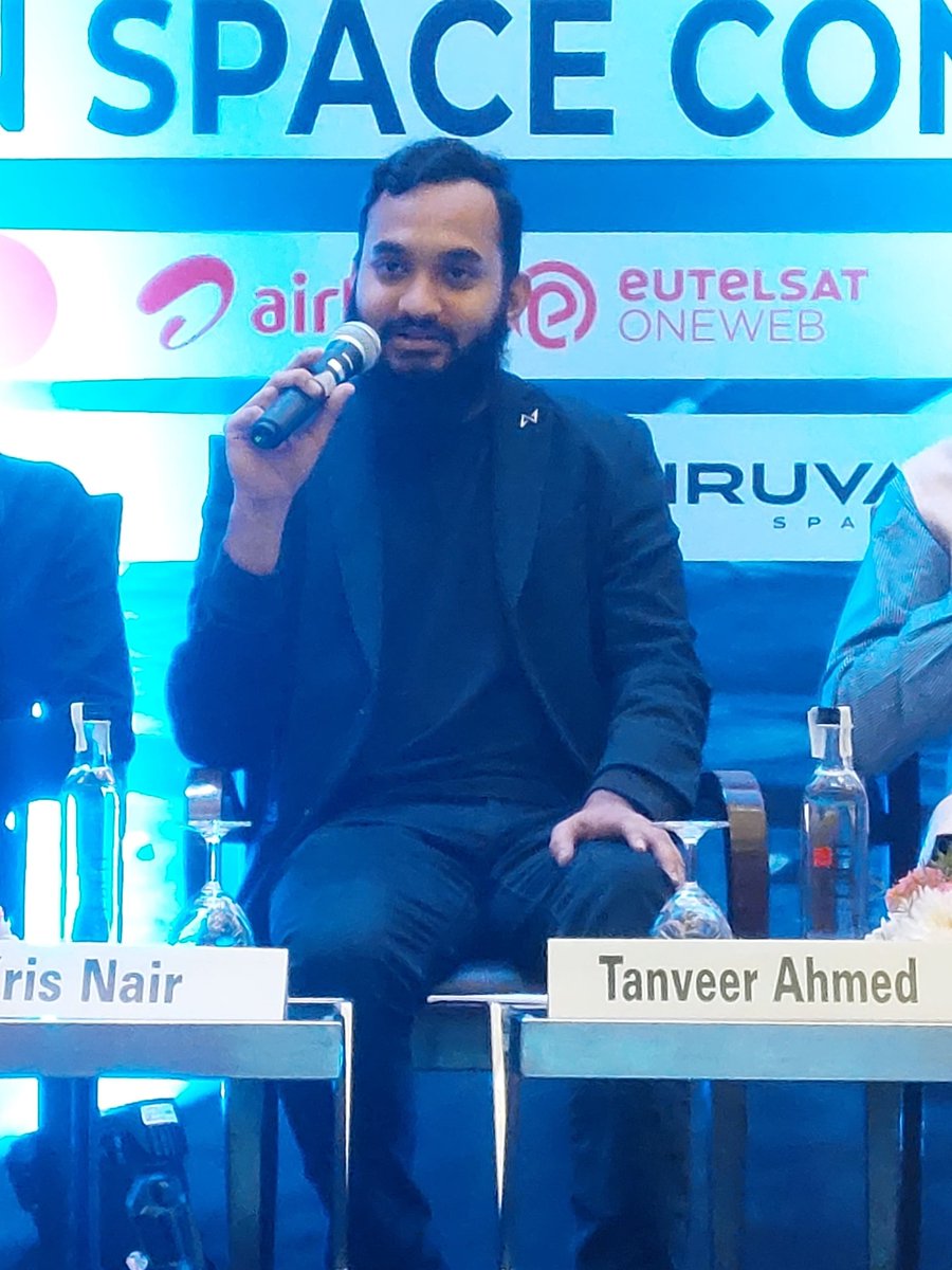 ISpA_India's tweet image. Excited to kick off Panel DISCUSSION 04

&quot;Novel Disruptions In SpaceTech: Developing Landscape&quot;

delighted to have our panellist

Mr Tanveer Ahmed, CTO, Digantara #Digantara @Digantarahq 

#SpaceTech

#DevelopingLandscape