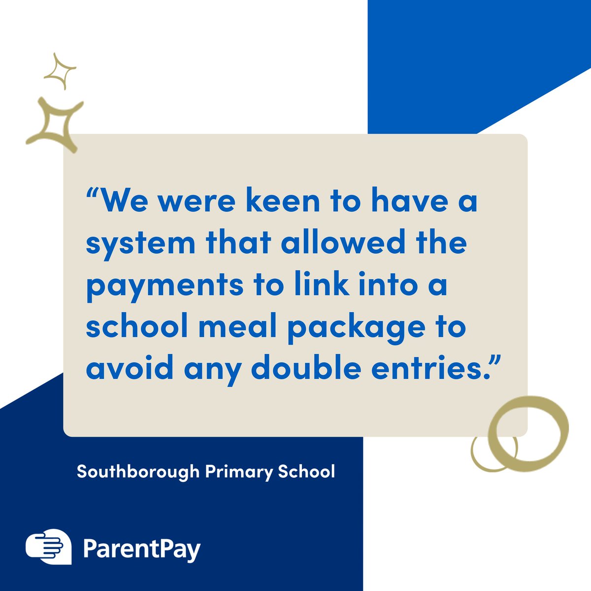 See how one school transformed its payment system for parents and staff...

Southborough Primary School use ParentPay to streamline payments, improve efficiency, and boost parent engagement. All whilst linking with their school meal package.

Read more 👉 okt.to/dtucG0
