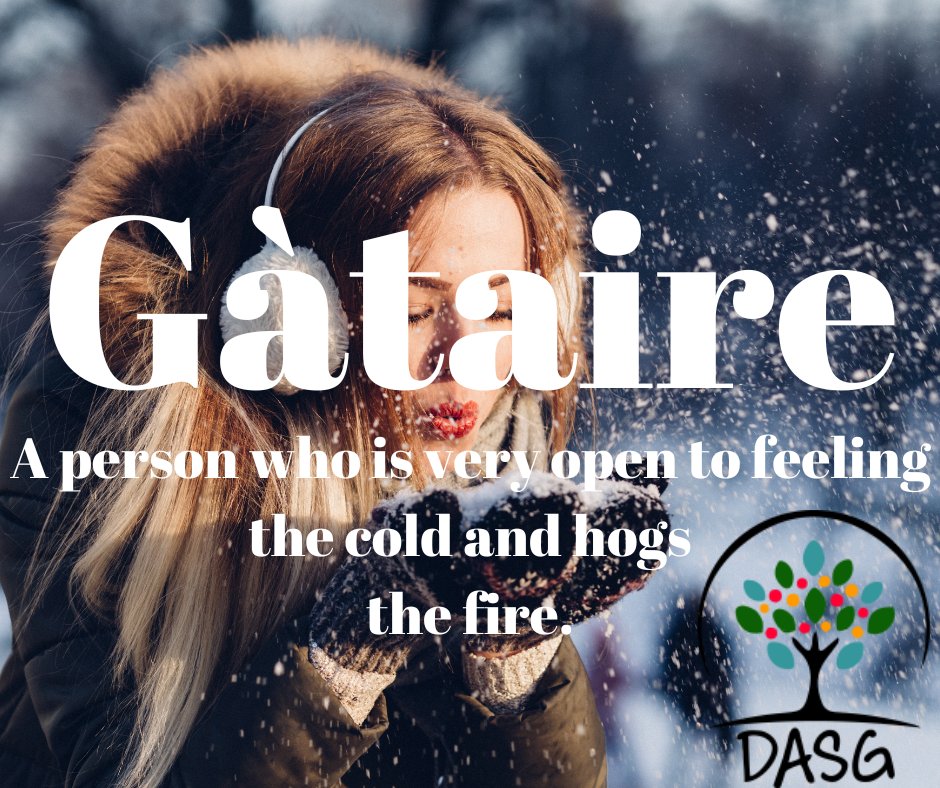 BRATH-BHLOGA // #GAELICBLOG : "GÀTAIRE" 🌨️😱

lght.ly/c31o0hm

#WinterIsComing, if you are a "GÀTAIRE" be prepared for the Crisp #WinterWeather this #Geamhradh 😰❄️

Read more about it on the #DigitalArchiveofScottishGaelic website!
#Gàidhlg #ScottishGaelic #Aimsir