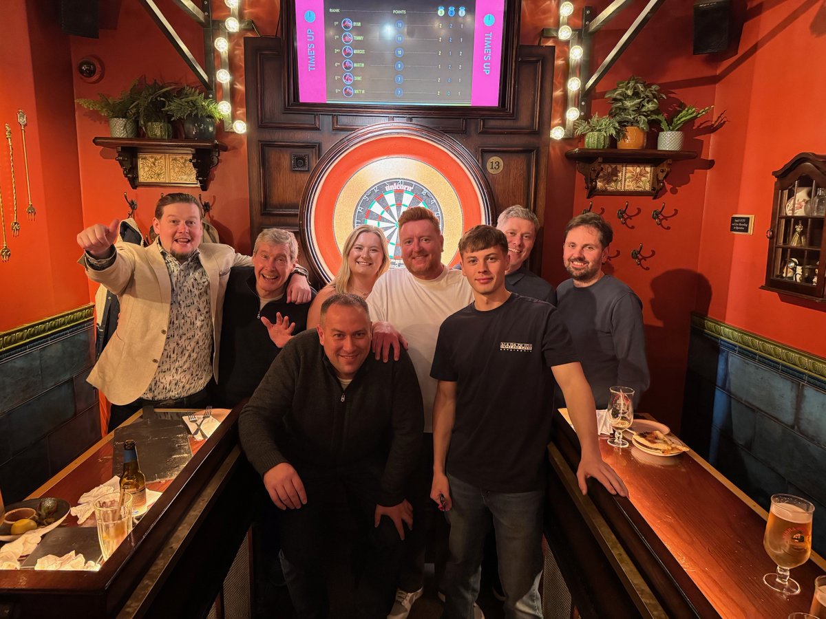 MWArchitectural (@martinwalsharch) on Twitter photo Shout out to <a href="/flightclubdarts/">Flight Club Darts</a> in Leeds for hosting some of #TeamMWA over the weekend.
Between some intense (but hilarious) dart games and plenty of laughs, we had a great time!
It’s say to say we’ve got a couple of hidden dart pros among us 🎯
#MWA #TeamSocial Shout out to <a href="/flightclubdarts/">Flight Club Darts</a> in Leeds for hosting some of #TeamMWA over the weekend.
Between some intense (but hilarious) dart games and plenty of laughs, we had a great time!
It’s say to say we’ve got a couple of hidden dart pros among us 🎯
#MWA #TeamSocial