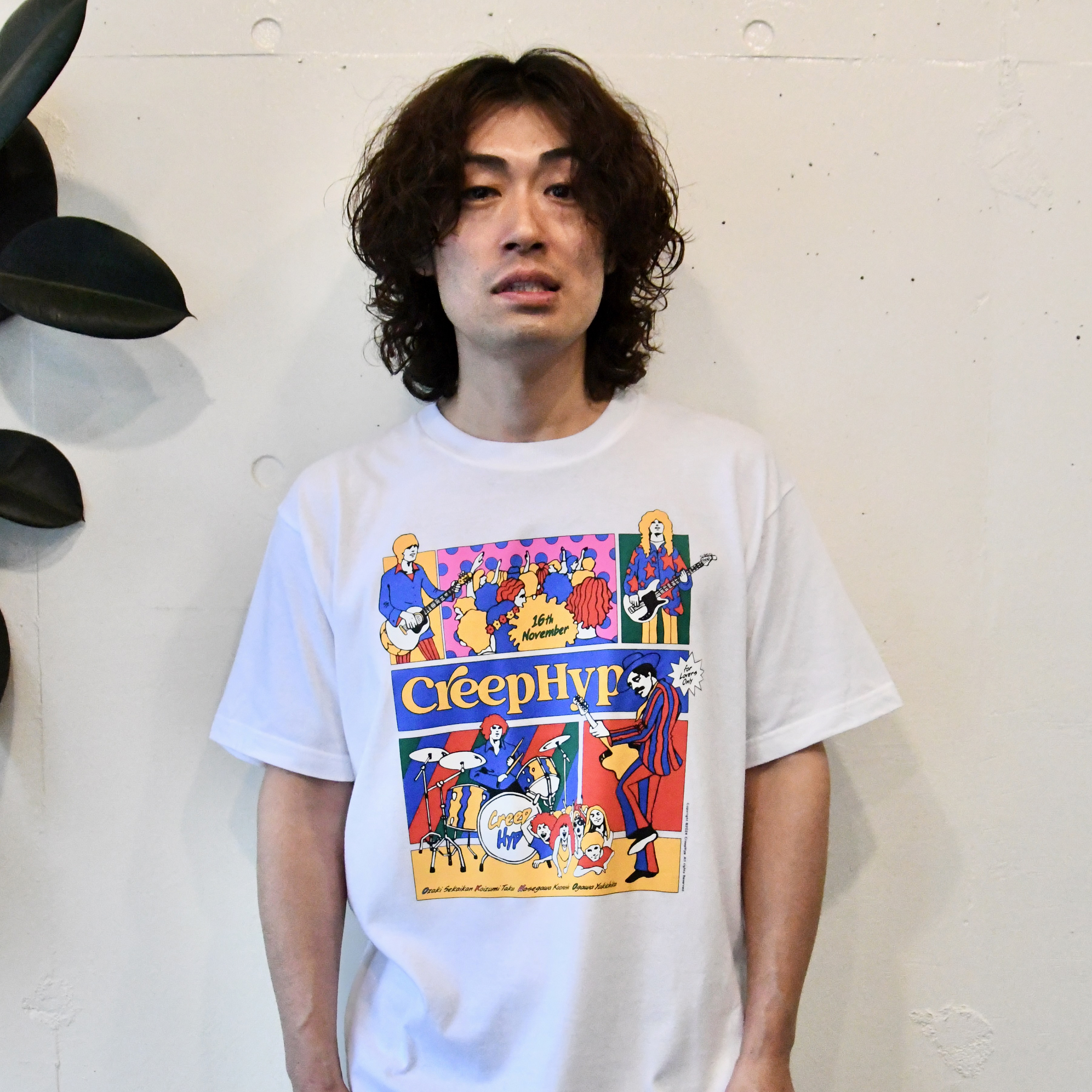 クリープハイプ　バンドですしね Tシャツ 2号(古着風)(スミ) L クリープハイプ on X: 