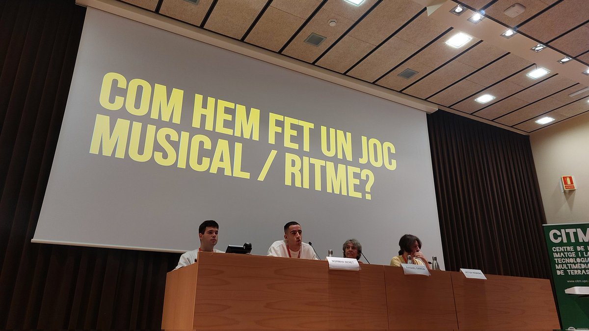 Comença el bloc al voltant de la música i el so com a elements clau del joc, amb <a href="/NormanBenet/">Norman Benet</a>, alumni del #CITM i CEO i cofundador de <a href="/gaterastudio/">ANTRO GAME 🎶 | Available NOW on PC, PS5 & XBOX🤘</a>, que ens parla de la creació musical del joc #Antro, un videojoc gestat al CITM que no ha parat de créixer.
