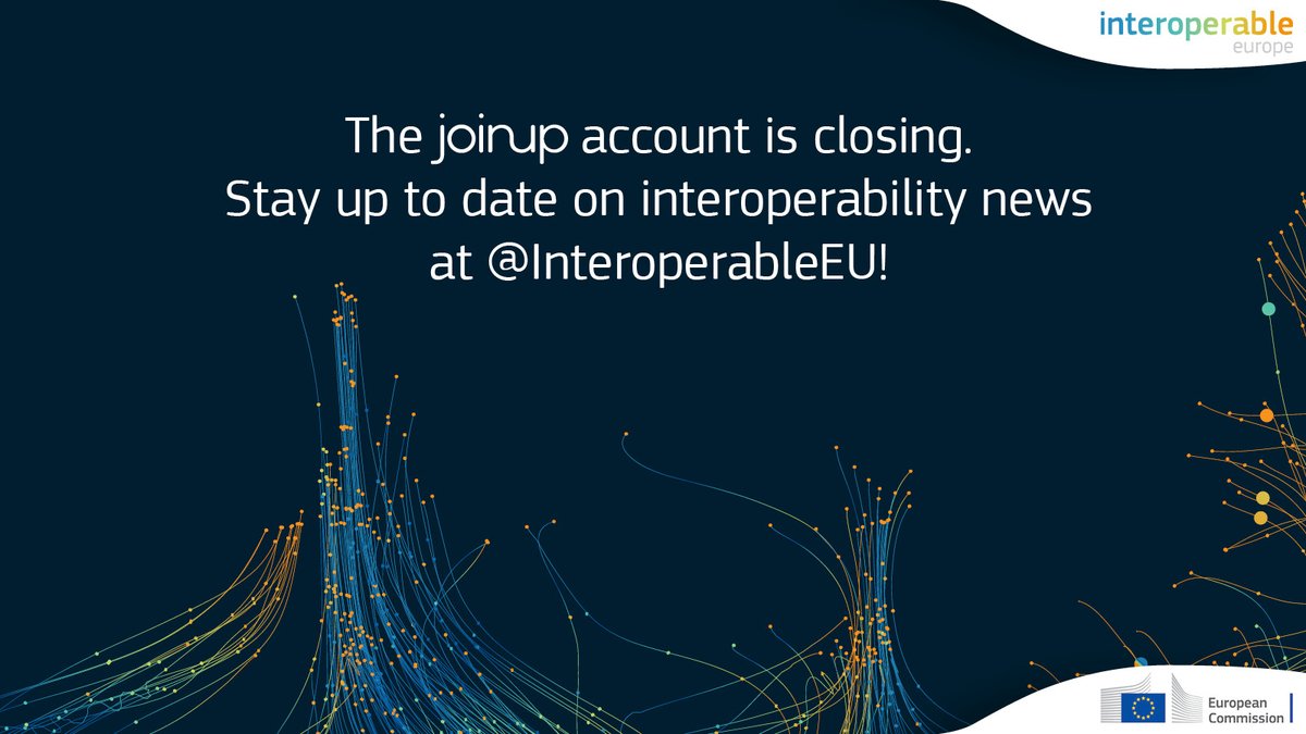 Joinup.eu (@joinup_eu) on Twitter photo Joinup’s new X/Twitter home is packed with upcoming events and insights you don’t want to miss!📄
Follow <a href="/InteroperableEU/">Interoperable Europe</a> to stay in the loop on all things #digitaltransformation! 🌐
#Interoperability #OpenSource #DigitalEU Joinup’s new X/Twitter home is packed with upcoming events and insights you don’t want to miss!📄
Follow <a href="/InteroperableEU/">Interoperable Europe</a> to stay in the loop on all things #digitaltransformation! 🌐
#Interoperability #OpenSource #DigitalEU