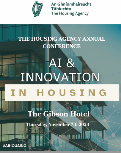 icsh_ie's tweet photo. Good learning here at the @HousingAgencyIE #AI and Innovation in #Housing annual conference https://t.co/iLiJPrzihh https://t.co/F63VRnMXN3