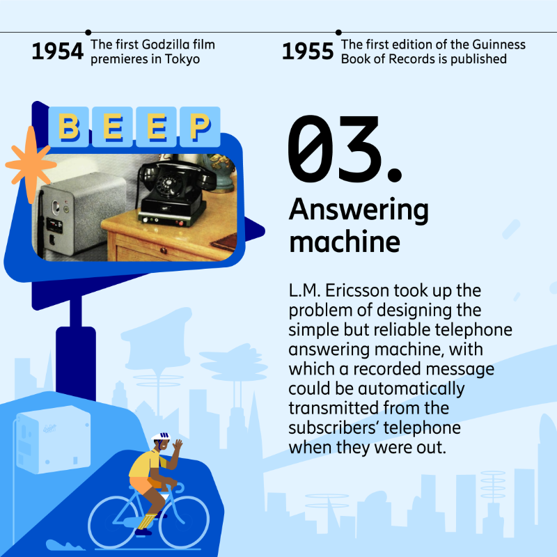 ericsson's tweet photo. The 1950s marked a remarkable era for tech advancements, from wireless radio and car phones to time recorders. π The now 100-year-old #EricssonTechnologyReview has captured all of it.
π° Let's explore this decade of innovation!
