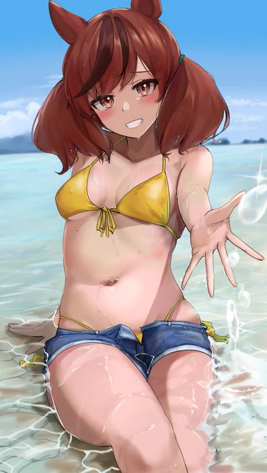 #いいおなかの日 ネイチャさんのお腹 