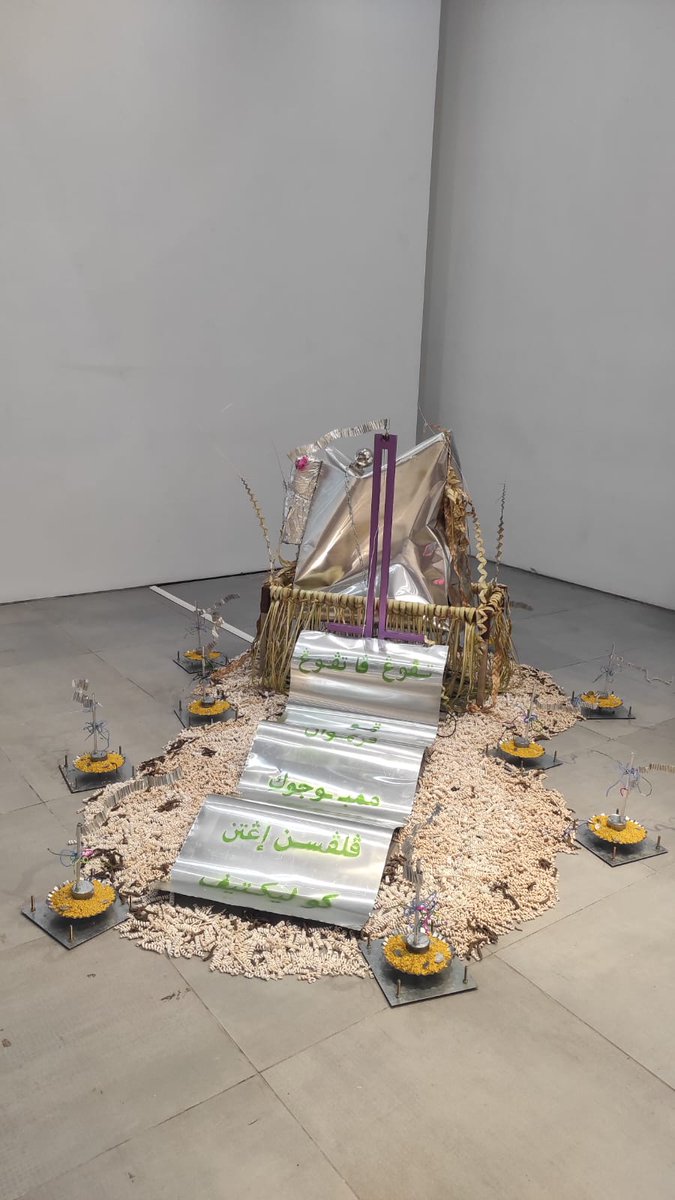 sefkelik's tweet photo. Sampai 15 Nov 2024 ini, ada nih kesempatan menikmati pameran seni keren 50 Tahun Jakarta Biennale (1974-2024) di 3 galeri Taman Ismail Marzuki (TIM) Jakarta. Jam kunjung 10.00-20.00 WIB saban hari. GRATIS lho, yang pentinf registrasi dulu aja via https://t.co/AhZPXLRZ6D https://t.co/WzJS0EYb23