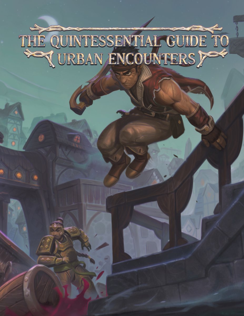 We'll be dropping a preview PDF for the Quintessential Guide to Urban Encounters soon! And we have a few other bits of very exciting news to share. Make sure to follow the project to be the first to know:
backerkit.com/call_to_action…

#DND #DND5E #TTRPG