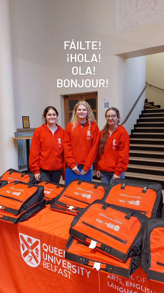 QUB AEL (@qub_ael) on Twitter photo We're so excited to welcome students to the Languages and Careers Festival in the Whitla Hall 👋
<a href="/ModLangs_QUB/">QUB Modern Languages</a> <a href="/QUBelfast/">Queen's University Belfast 🎓</a>
#French #Spanish #Irish #Portugese #Languages #study #Careers #opportunities #lovequb #queensuniversitybelfast We're so excited to welcome students to the Languages and Careers Festival in the Whitla Hall 👋
<a href="/ModLangs_QUB/">QUB Modern Languages</a> <a href="/QUBelfast/">Queen's University Belfast 🎓</a>
#French #Spanish #Irish #Portugese #Languages #study #Careers #opportunities #lovequb #queensuniversitybelfast