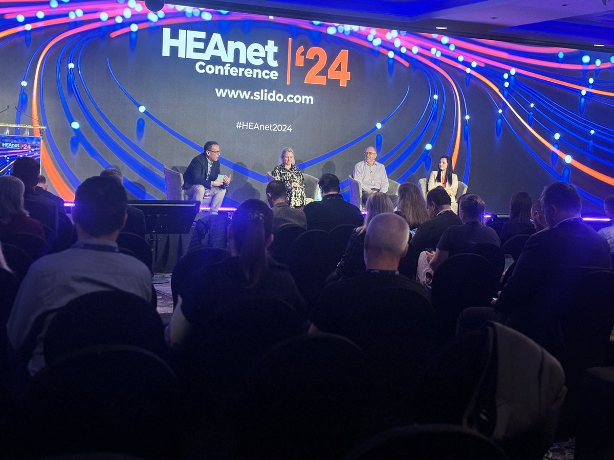 UCC IT Services (@uccitservices) on Twitter photo <a href="/HEAnet/">HEAnet</a> 2024 Conference is kicking off with <a href="/UCC/">UCC Ireland</a> Director of IT Services <a href="/Gerculley/">Gerard Culley</a> chairing the opening plenary talk on AI for Education & Research
Live Stream all talks heanet.ie/who-we-are/202…
#HEAnet2024 <a href="/HEAnet/">HEAnet</a> 2024 Conference is kicking off with <a href="/UCC/">UCC Ireland</a> Director of IT Services <a href="/Gerculley/">Gerard Culley</a> chairing the opening plenary talk on AI for Education & Research
Live Stream all talks heanet.ie/who-we-are/202…
#HEAnet2024