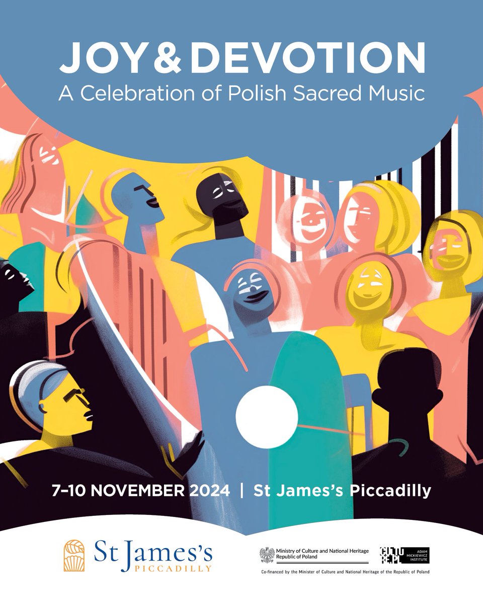 PremierClassical (@premierclassica) on Twitter photo Tonight the 'Joy & Devotion' Festival begins at <a href="/StJPiccadilly/">St James's Church, Piccadilly</a> with a performance by <a href="/SansaraChoir/">SANSARA</a>, guest conducted by <a href="/EllieSlorach/">Ellie Slorach</a>. Supported by <a href="/InstytutAM/">IAM</a>, the Festival celebrates Polish choral music across the centuries and runs to Sunday🎼
sjp.org.uk/whats-on/renew… Tonight the 'Joy & Devotion' Festival begins at <a href="/StJPiccadilly/">St James's Church, Piccadilly</a> with a performance by <a href="/SansaraChoir/">SANSARA</a>, guest conducted by <a href="/EllieSlorach/">Ellie Slorach</a>. Supported by <a href="/InstytutAM/">IAM</a>, the Festival celebrates Polish choral music across the centuries and runs to Sunday🎼
sjp.org.uk/whats-on/renew…