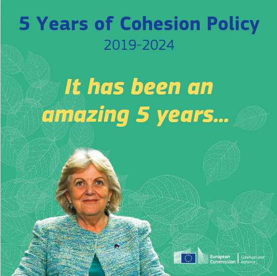 As the end of my mandate approaches I would like to thank the many people engaged in making a positive change for our citizens &amp; delivering a more cohesive EU🇪🇺.

It has been an amazing 5 years with many achievements, some of which I will illustrate here in the next weeks.