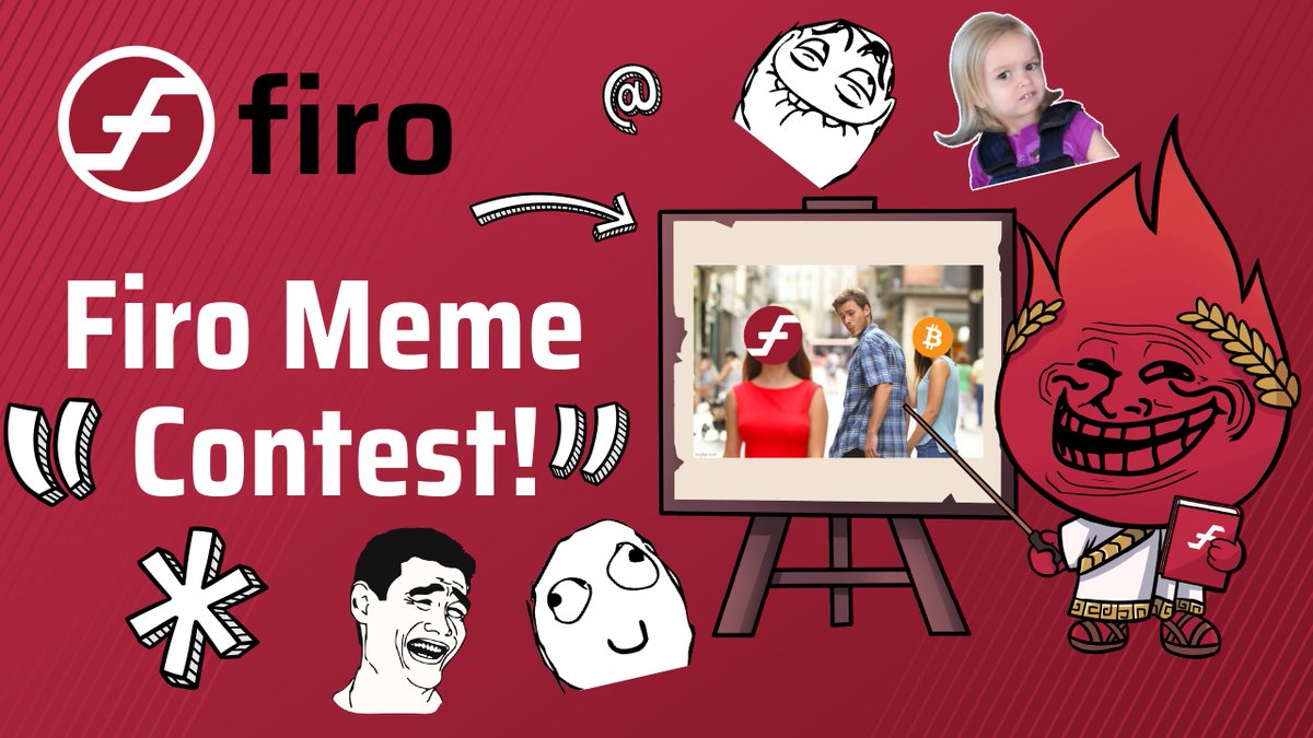 🎉 Attention, creative geniuses in the $FIRO community! 🎉

Ready to show off your humor and meme-making skills? Join our FIRO Meme Contest for a chance to win some serious FIRO rewards!💥

🏆 Prizes: 
1st Place: $80 in $FIRO 🥇
2nd Place: $40 in $FIRO 🥈
3rd Place: $30 in $FIRO