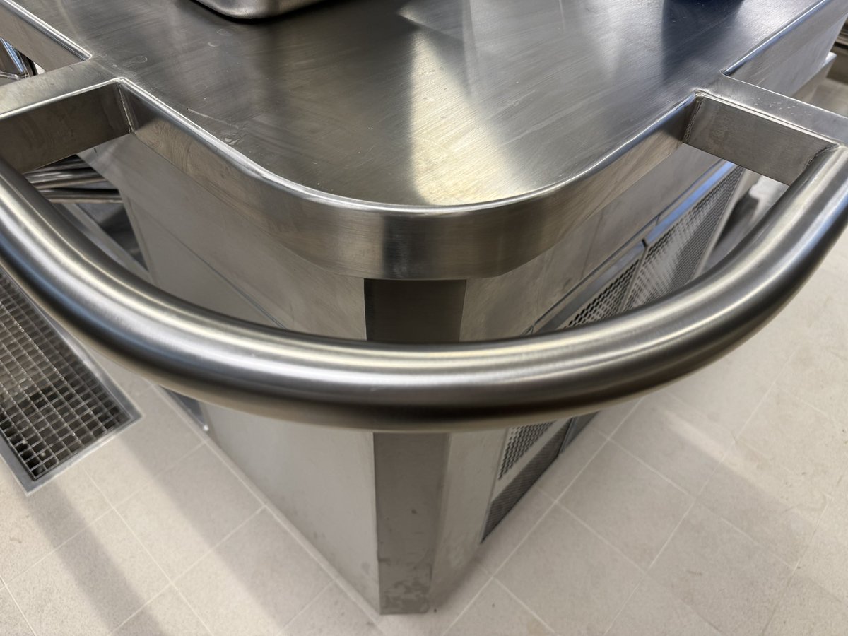 Natalie_Courbet's tweet image. ✨This week’s beautiful installation is a Menu System induction cooking range in collaboration with @BerkeleyProj at an iconic London hotel. Featuring elements like a beautiful curved handrail and sleek stainless steel controls. 👨‍🍳

#ExclusiveRanges #MenuSystem #BerkeleyProjects