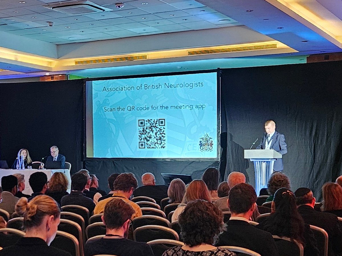 theABN_Info's tweet image. Kicking off with an address to a packed room from our current president Richard Davenport
#Neurology