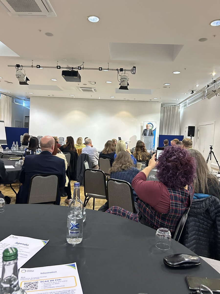 Brilliant to be at #SocEntSummit24. Packed attendance!

Hearing Scottish Minister <a href="/ThomasCArthur/">Tom Arthur</a> talk on the Scotland being world-leading in social enterprise and that’s because to deliver a fair + prosperous society we need social entrepreneurs at the heart of it all