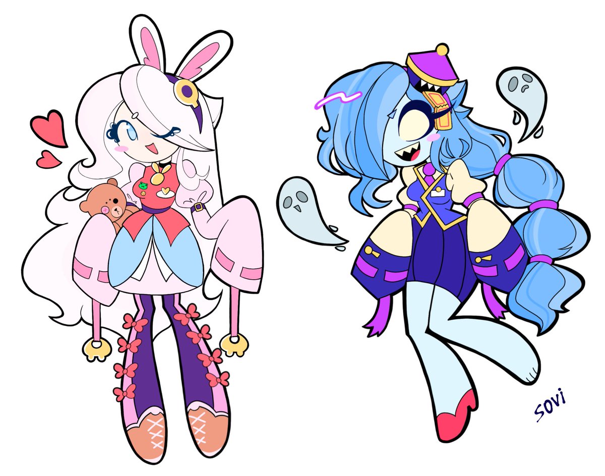 sovishka138's tweet photo. (Almost) all Colette skins!^^ 
#BrawlStars #BrawlStarsArt #BrawlStarsFanart #BrawlStarsColette https://t.co/hb7atql8mY