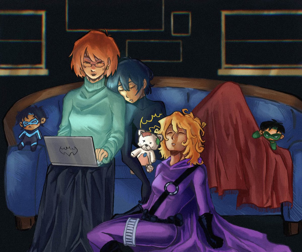 Strangey089's tweet image. Late nights 
#DC_Comics #batfam #cassandracain #BarbaraGordon #stephaniebrown