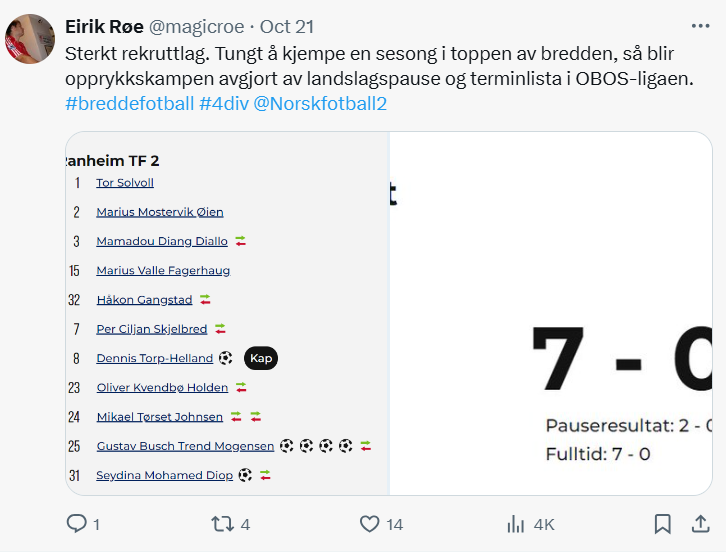 Eirik Røe tweet media