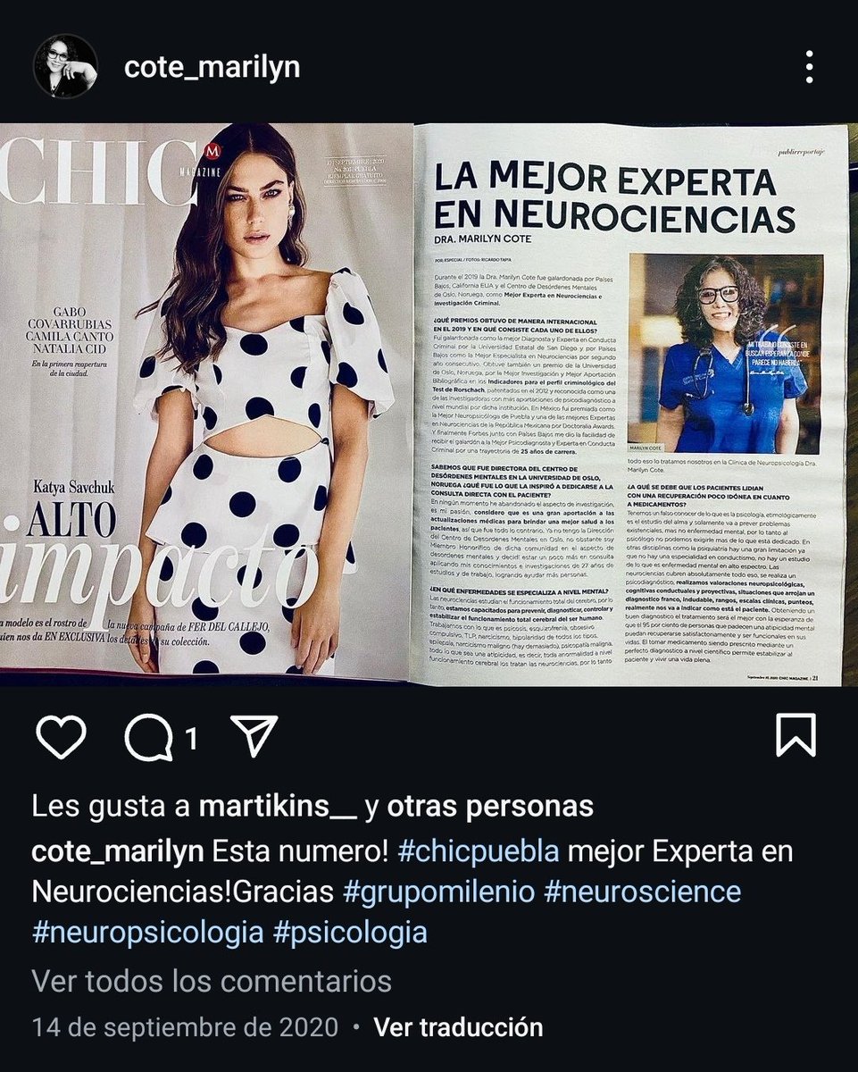 No bueno, esta señora vende polvo de hadas, básicamente pone a las neurociencias como un producto milagro. Aguas con gente como #MarilynCote, no solo porque algo es 'neuro' significa que es la solución a todos los problemas