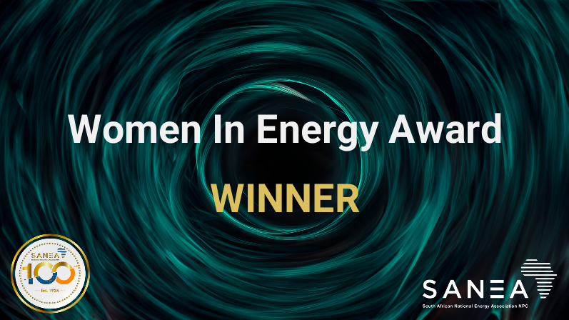 SANEANPC's tweet image. 💡 Women In Energy Award 💡

Our next award recognises women advancing progress in our mission for a more sustainable future. 

Congratulations to our winner Chanda Nxumalo from Harmattan Renewables!

#SANEACon24 #EnergyLeadership