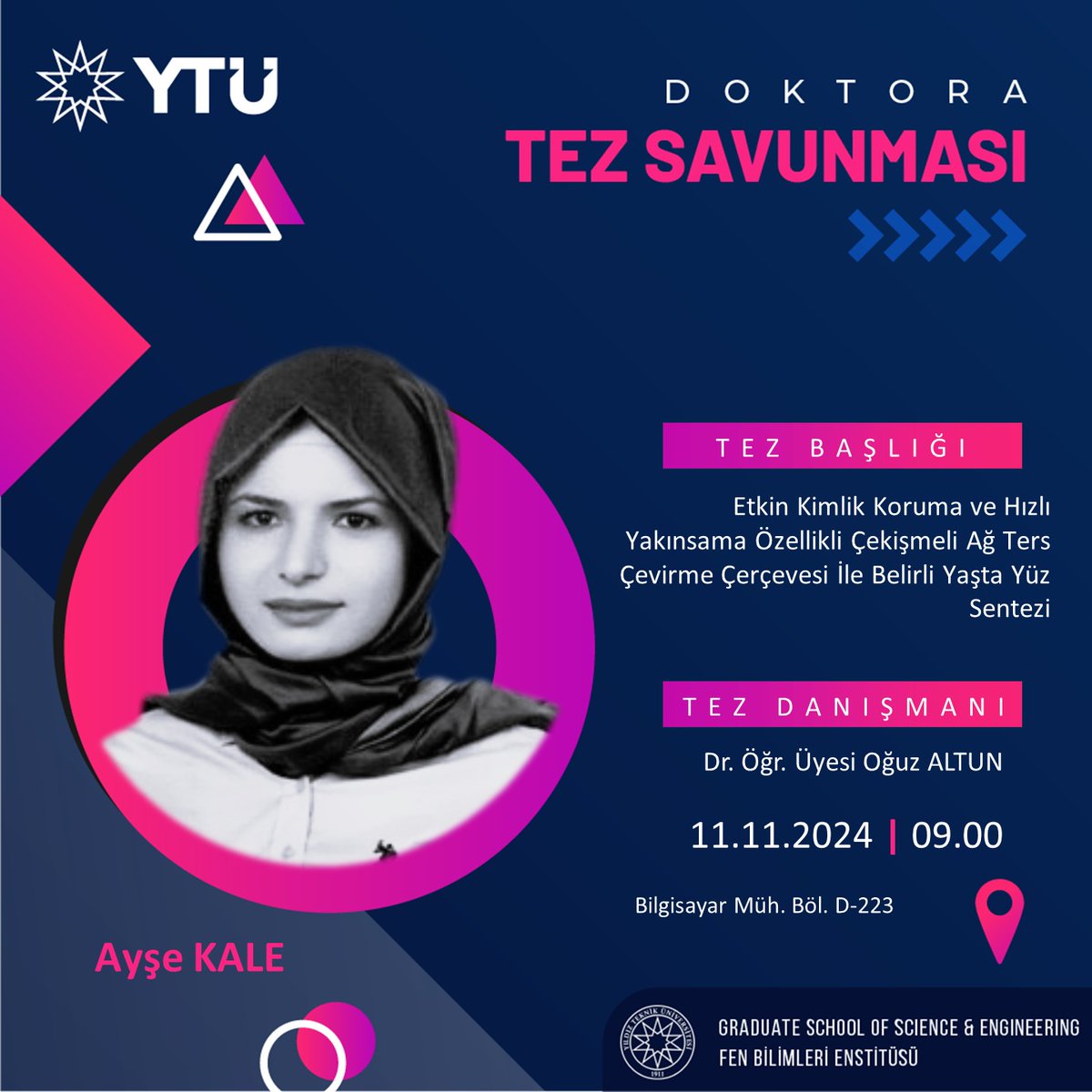 YTÜ Fen Bilimleri Enstitüsü tweet media