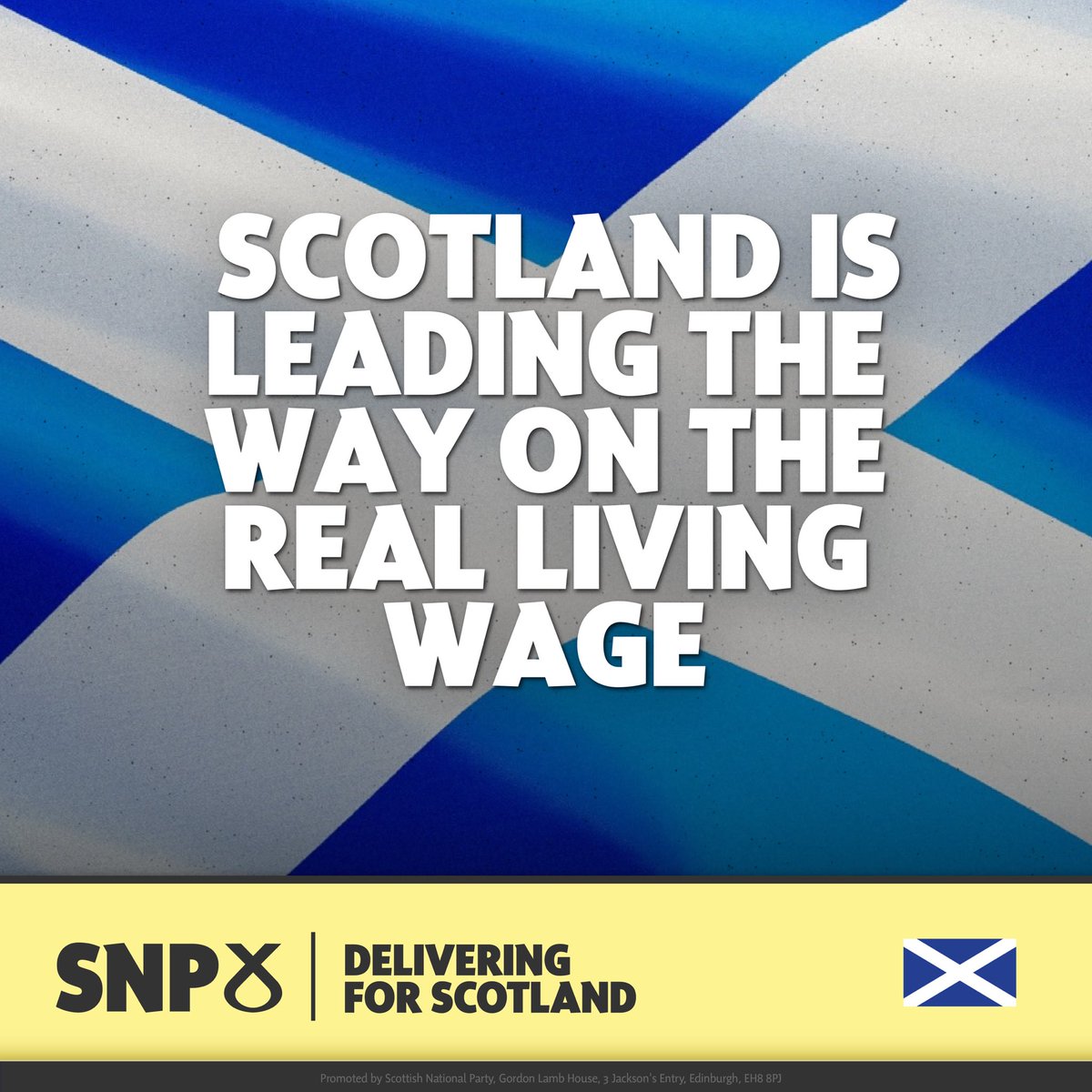 The SNP tweet media