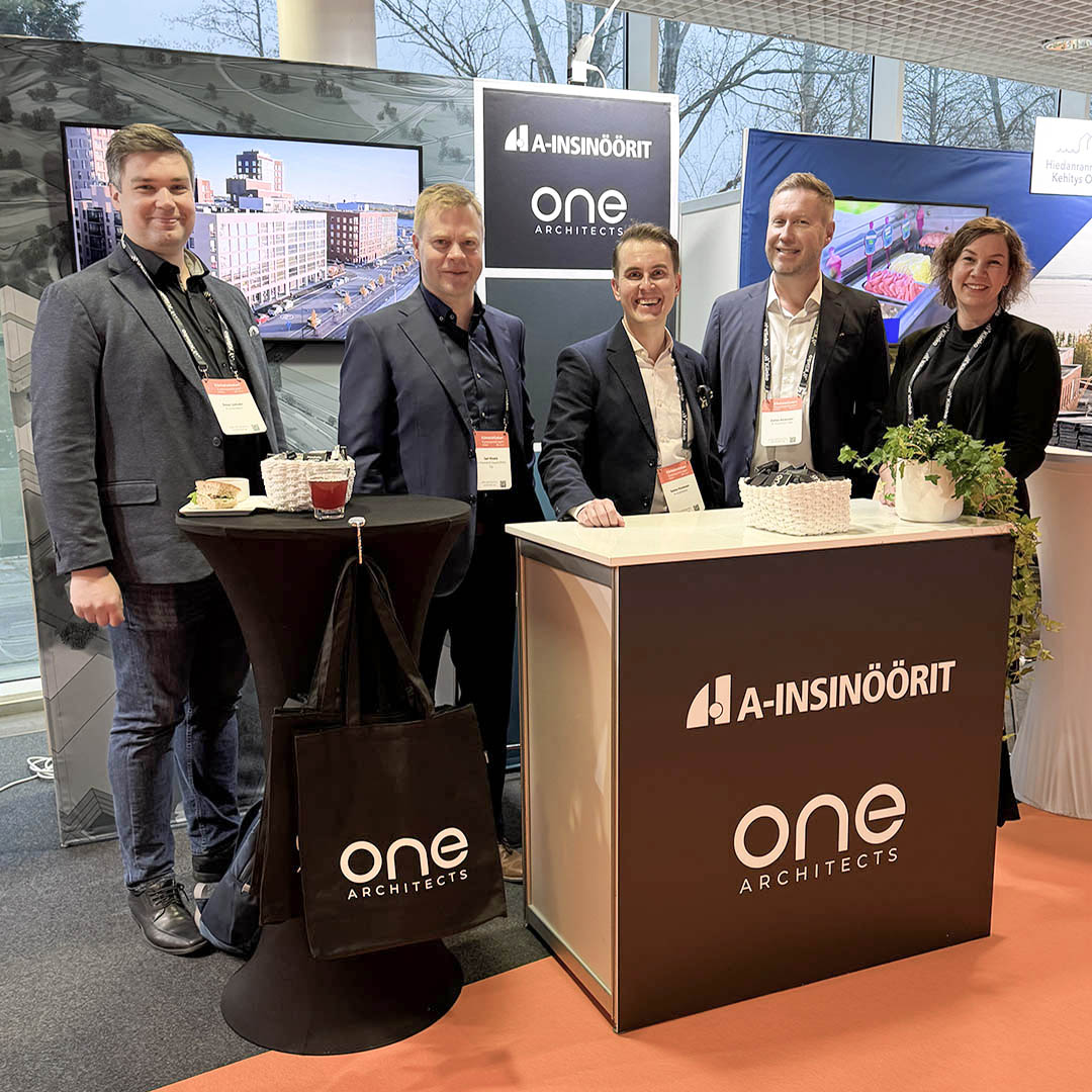 Tervehdys #vuosiseminaari2024! Asiantuntijamme jakamassa tuoreita uutisia arkkitehtibrändistämme ONE Architects, sekä Onesite-palvelusta, joka yhdistää #arkkitehtisuunnittelu'n ja kannattavuuslaskennan.

Verkostoidutaan ständillämme nro 21!

 #oneismore @KiinkoFI