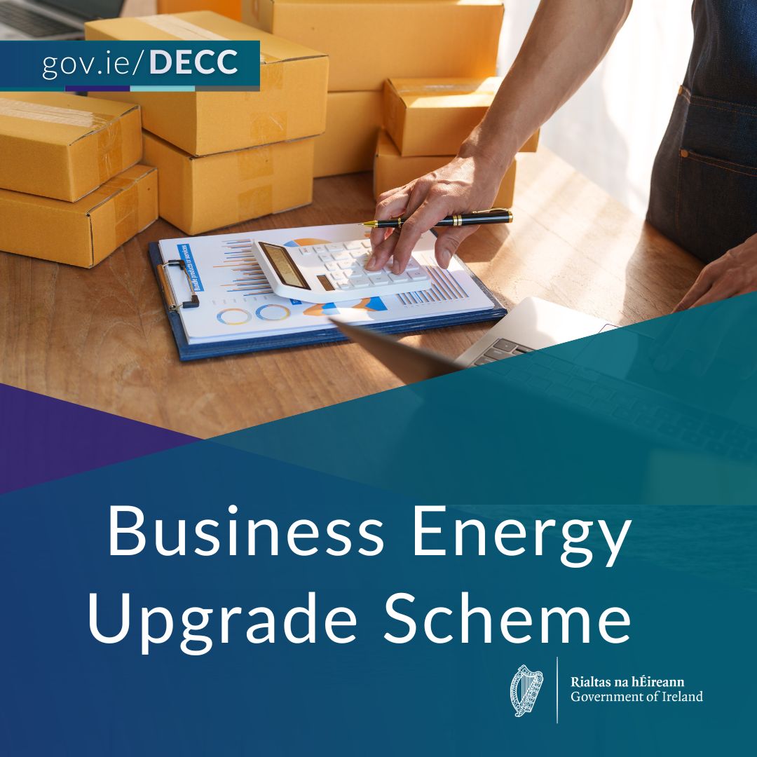 DeptCEE's tweet photo. Minister for the Environment, Climate and Communications, @EamonRyan , has launched a new €50 million Business Energy Upgrades Scheme (BEUS) to support small and medium sized businesses to carry out energy efficiency upgrades.

Read more: https://t.co/MSC9KDP9ld https://t.co/tuiJCDDURA